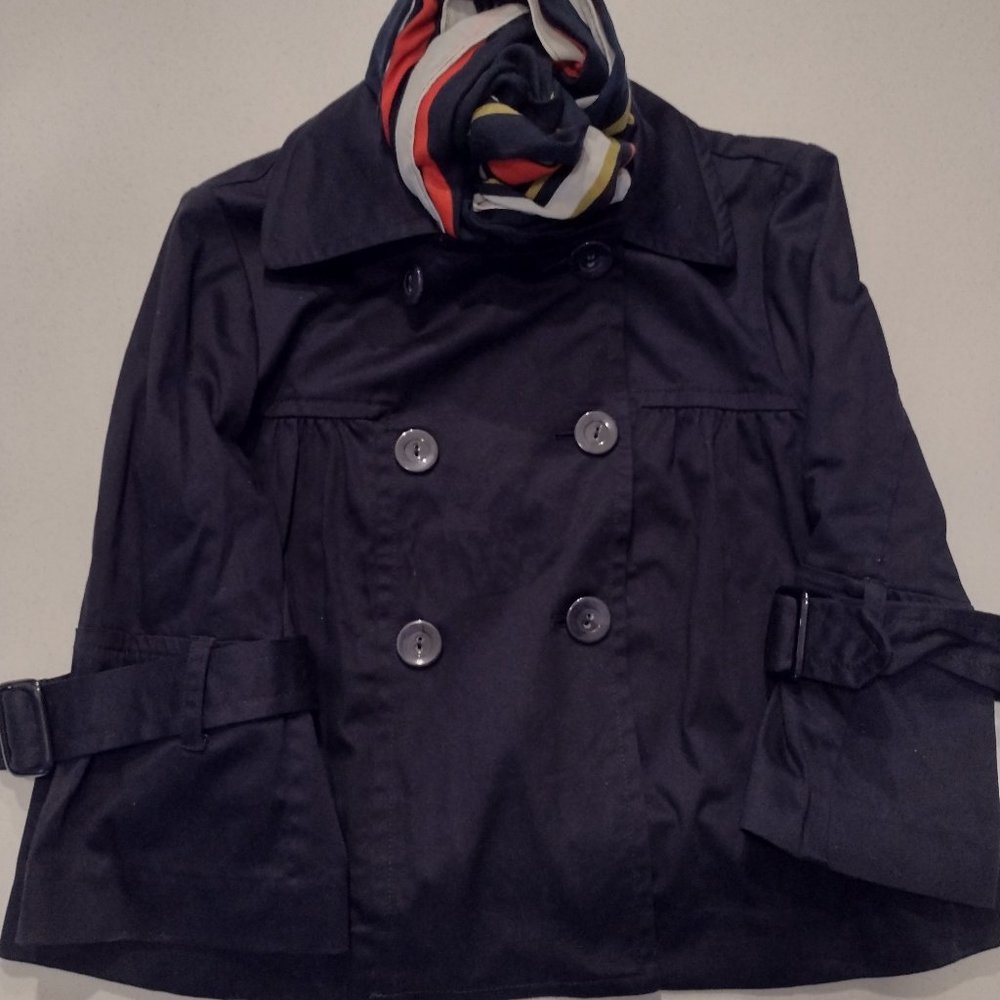 Mini trench jacket